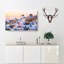 Oia Santorini Skyline In Greece - Wrapped Canvas-56634931