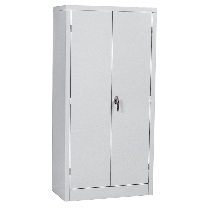 Armoire de rangement à 4 tablettes, Gris tourterelle