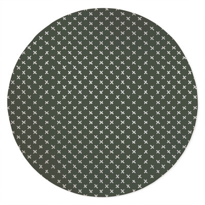 Criss Cross Non-Slip Outdoor Rug