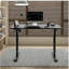 Bureau à hauteur réglable de 55 po x 24 po à hauteur réglable pour la maison et le bureau-1212070598-1212070588