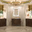 Miroir de salle de bain Lashaunte-44682050-44682166
