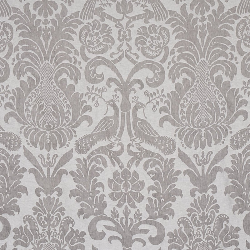 Tissu damassé Anna, gris