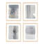 Gray On Gray Set Of 4 By Jacques Pilon - Framed Wall Art-891572198-891572200