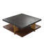 Table basse rectangulaire en bois