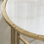 Myrtise Forged Metal Round Accent Table