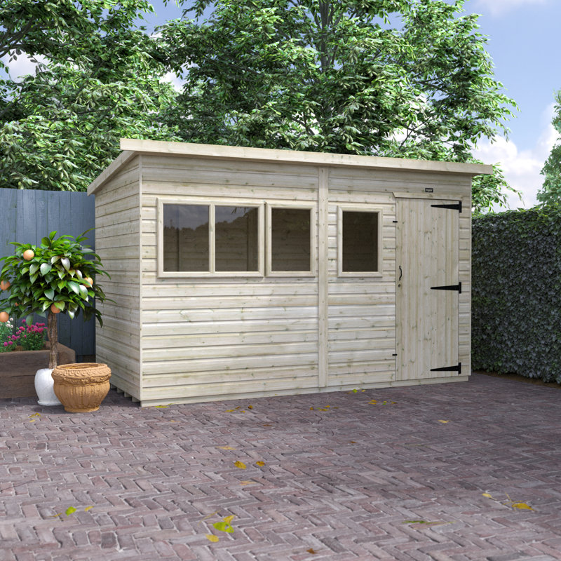 12x6w Tiger Elite Pressure-Treated Pent