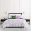 kate spade new york Fall Poppies Twin Comforter Set, 100% Cotton, All Season 2 Piece Reversible Bedding Set, White and Garnet-832267531-809171346
