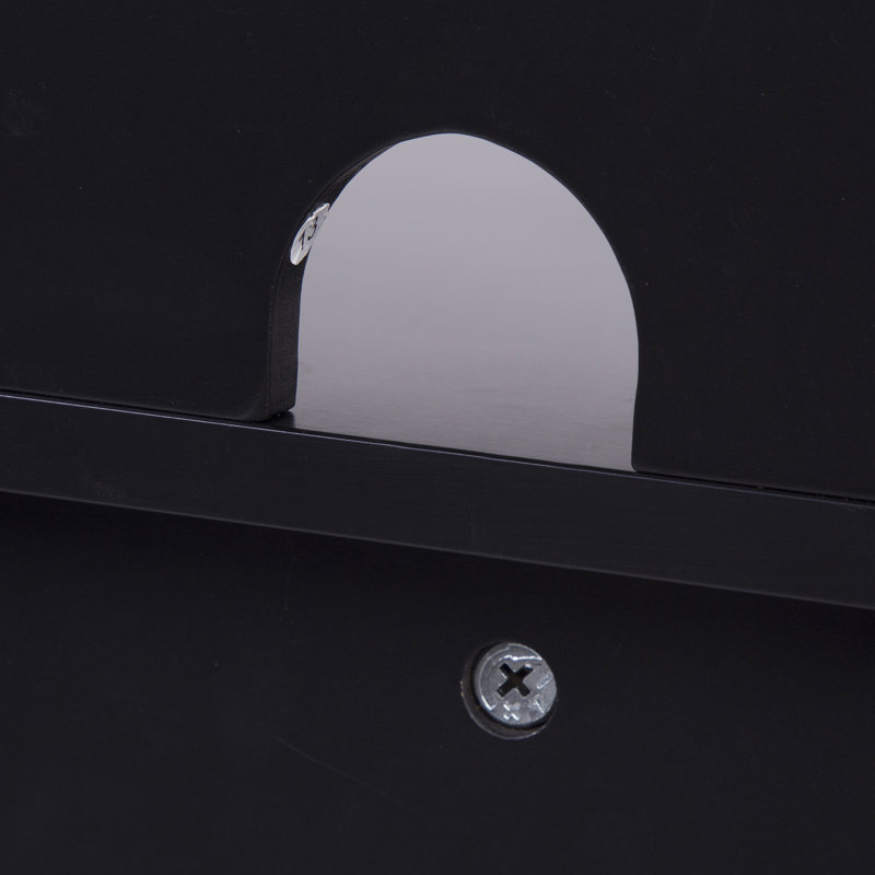 Bureau avec huche Keaton, Noir