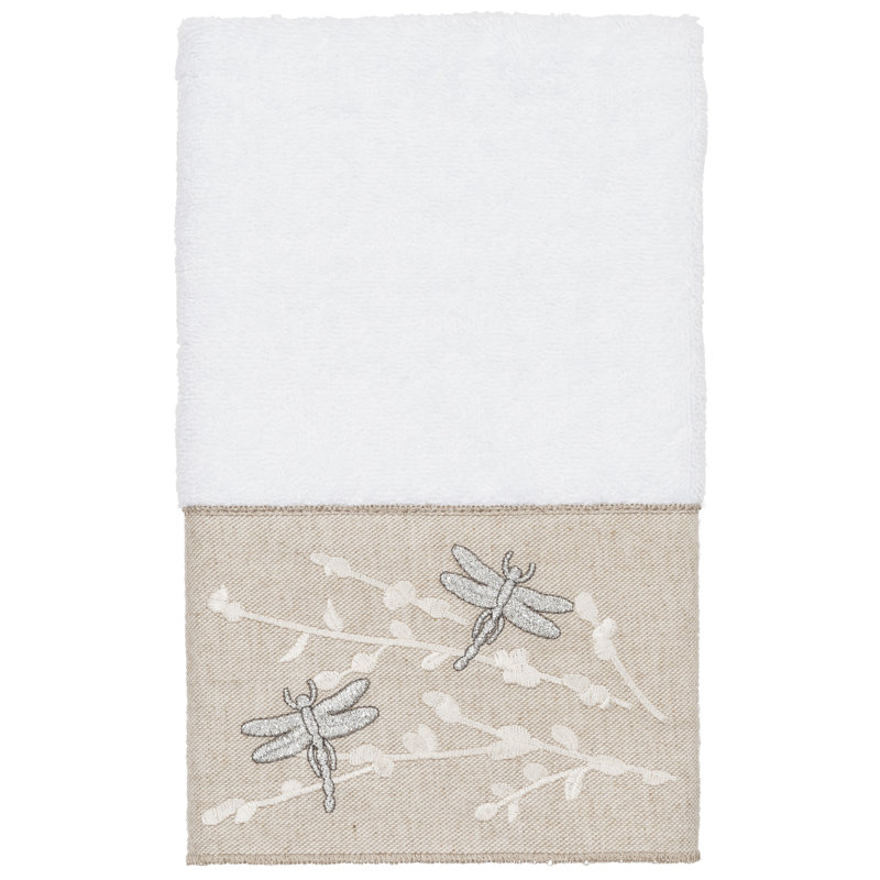 Braelyn Hand Towel Midweight Hand Towel, White