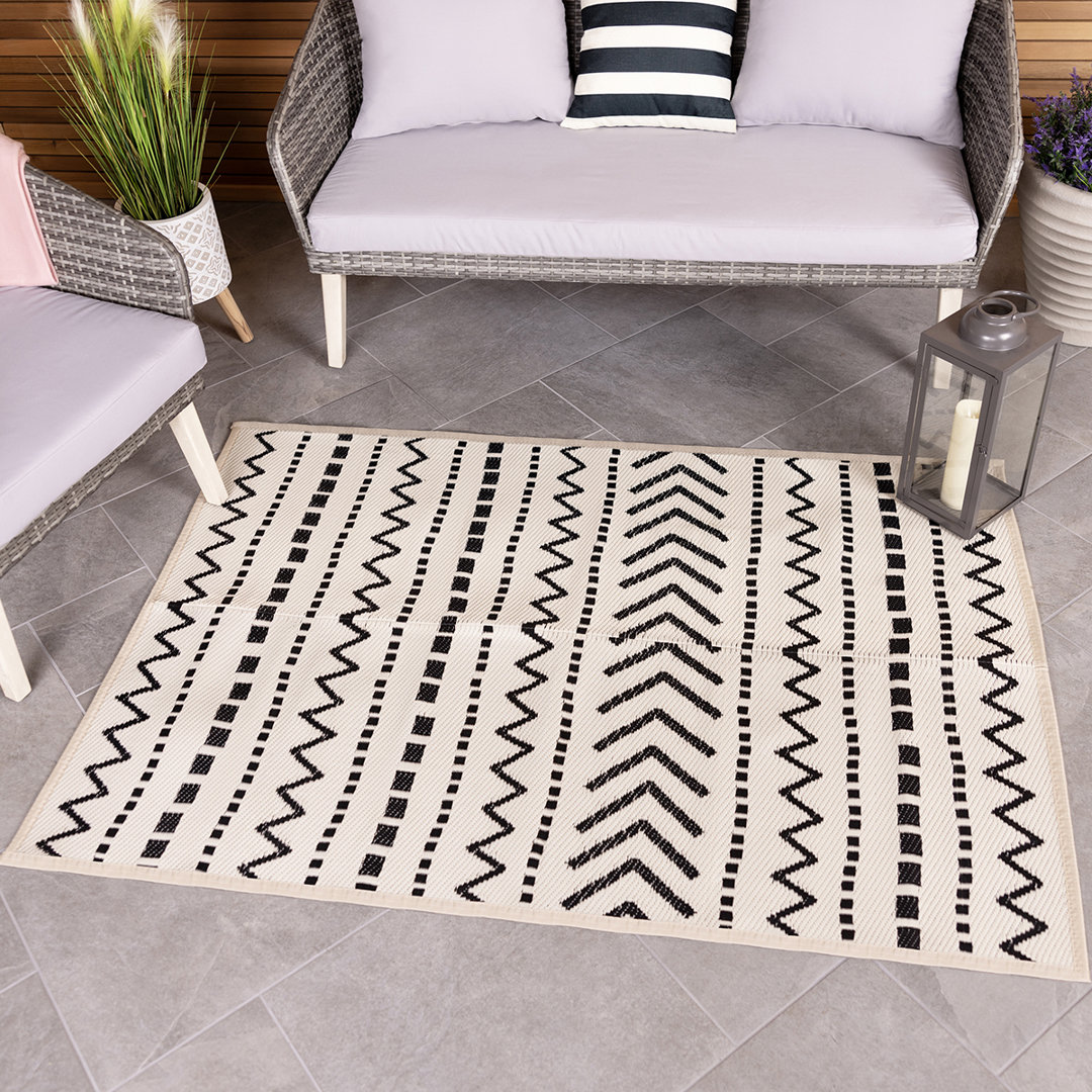Cordara Geometric 120cm X 170cm Indoor / Outdoor Area Rug