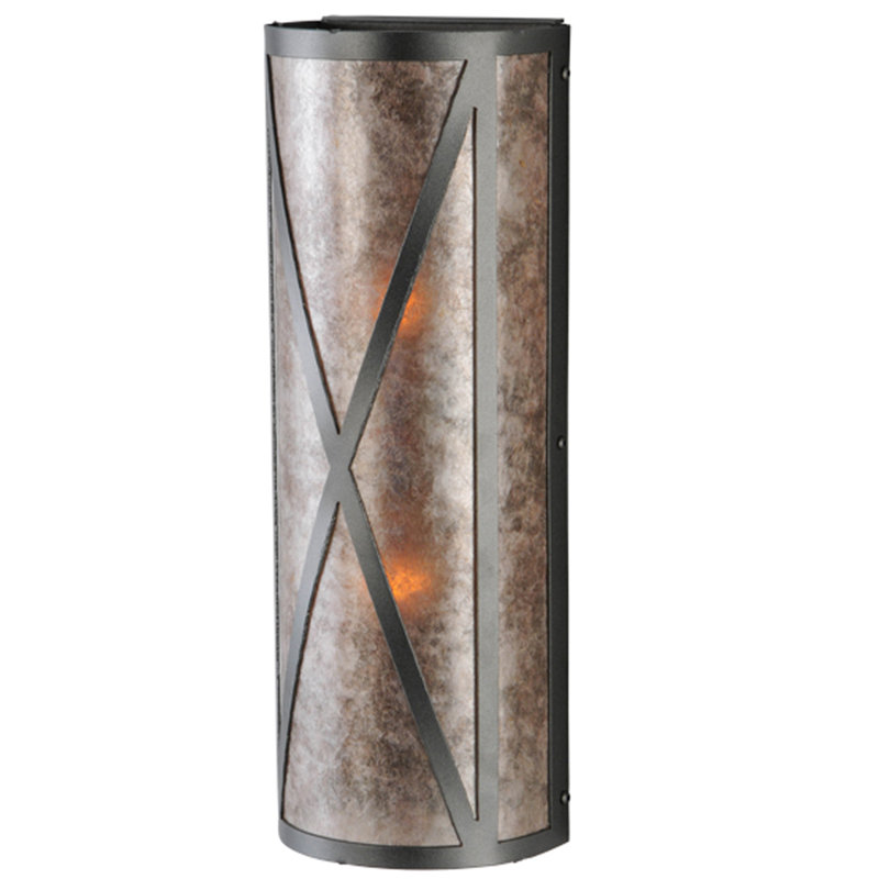 Saltire 2 - Light Flush Mounted Sconce