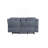 Jemma 80" Velvet Pillow Top Arm Reclining Loveseat, Modern Sofa Couch with Console,sofas,couches-1416985221
