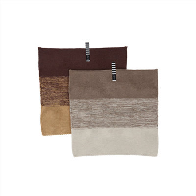 Niji Cotton Stripe Dish Cloth Kitchen Towel