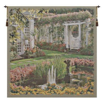 Loom Woven Cotton Blend Wall Hanging