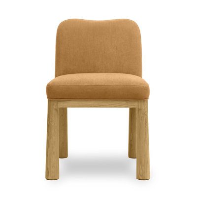Clesha Johansen Velvet Oak Dining Chair