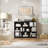 Presly 3  Tier Cube Bookcase Modern Bookshelf with 10 Cubes-632208646-627202050
