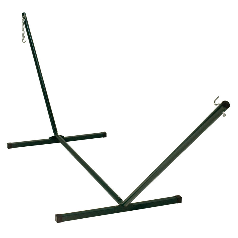 Nord Steel Standard Hammock Stand, Powder Coat Finish/Green