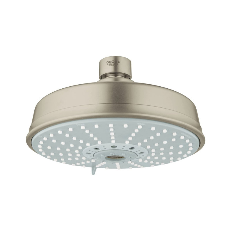 Grohflex® Authentic Complete Shower System, Brushed Nickel Infinity