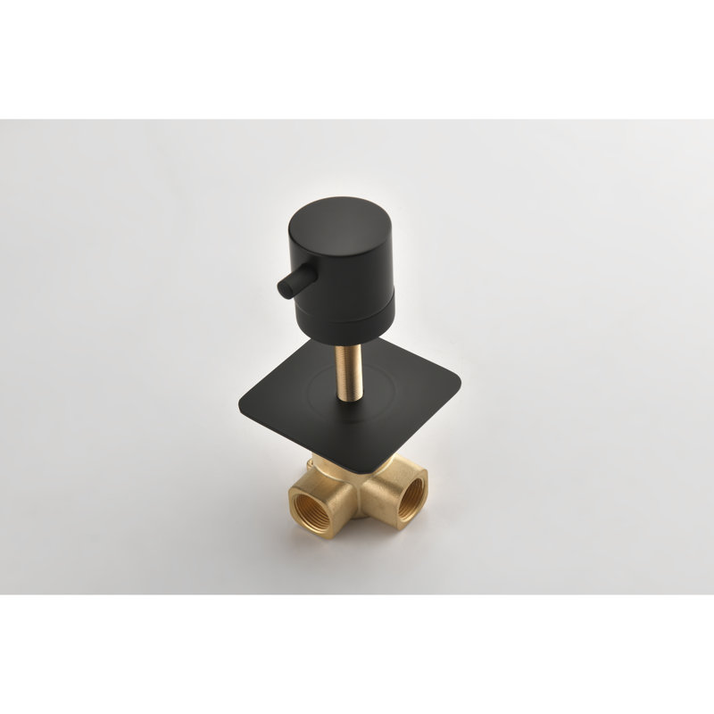 Robinet de douche 3/4 "en fonte de métal - Valve en laiton avec volume et fabrication à débit élevé
