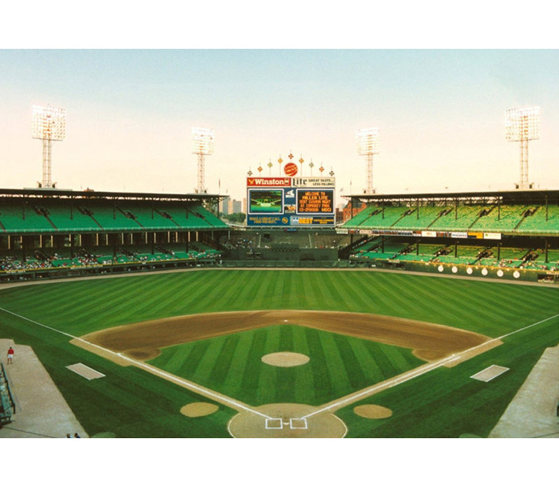 Old White Comiskey Park Chicago White Sox, H 17 po x l 24 po