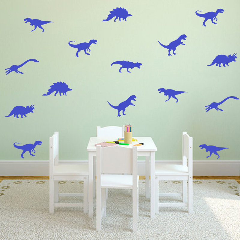 Décalcomanie murale dinosaurs