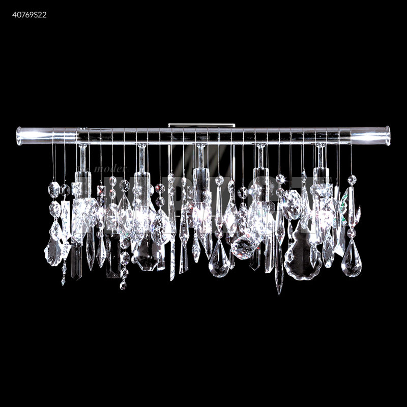 Contemporary 5 - Light Vanity Light, Imperial crystal (Clear), 5
