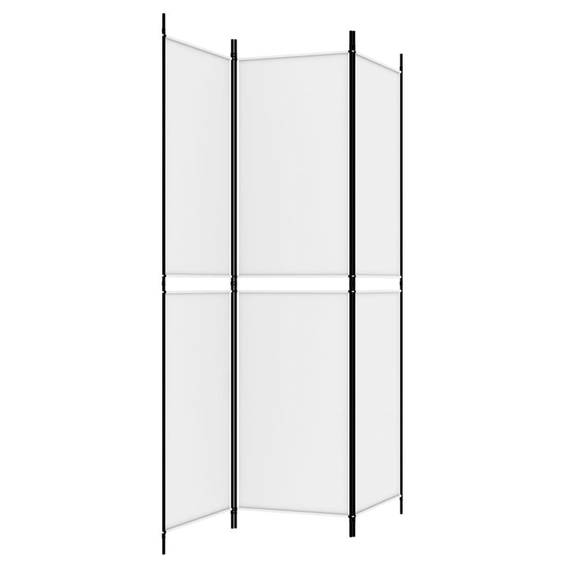 Cloison pliante Rikkea, Blanc, 3, H 78,7 po x l 59 po