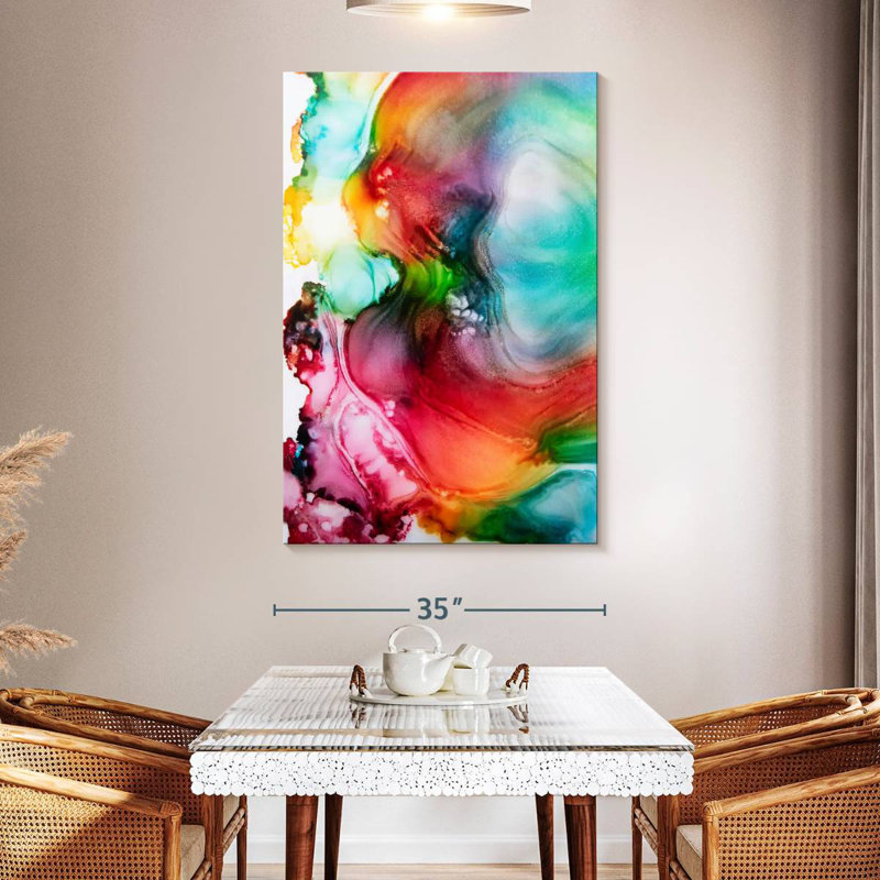 Avery The Rainbow Waterfall, 51" H x 34" W