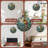 Forest Goat Clock
