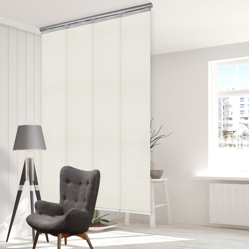 Rail extensible simple 4 panneaux Clay l 34 po à 57 po x H 91,4 po, largeur de panneau 15,75 po