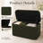 32" Rectangle Velvet Storage Ottoman Bench For Living Room-1366460623