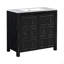 Rangement pour meuble-lavabo 36 po avec lavabo en céramique