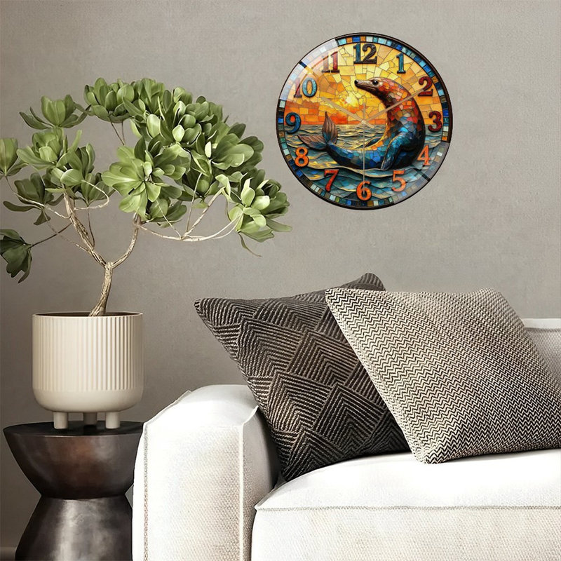 Horloge murale 12 po