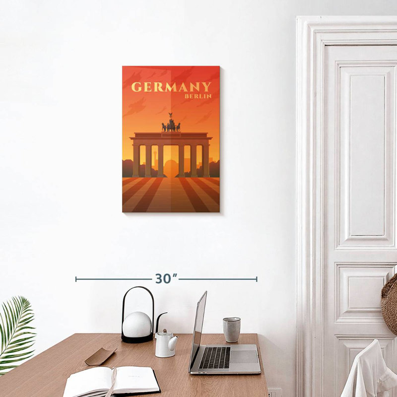 Sireci German Brandenburg Gate, 24" H x 16" W