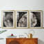 Série ABSTRACT CCXLIV - Impression encadrée sur mesure de qualité supérieure - 3 pièces-926220067-926220064