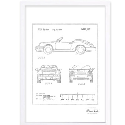 Porsche 911 1990 Print