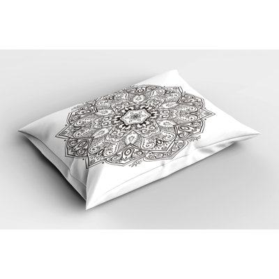 Manly Polyester Floral Sham Set