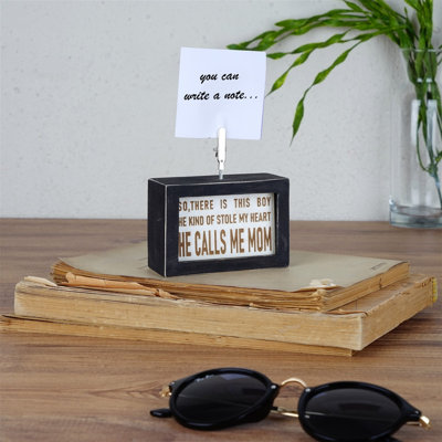 Porte-cartes en bois