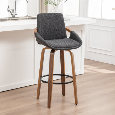 Swivel Upholstered Counter Stool