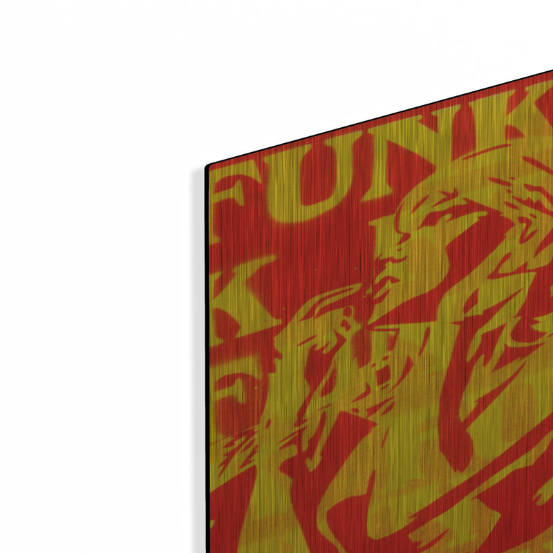 «Funk» par Abstract Graffiti, art mural, H 12 po x l 12 po