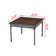 Aalaysia Square Outdoor Side Table
