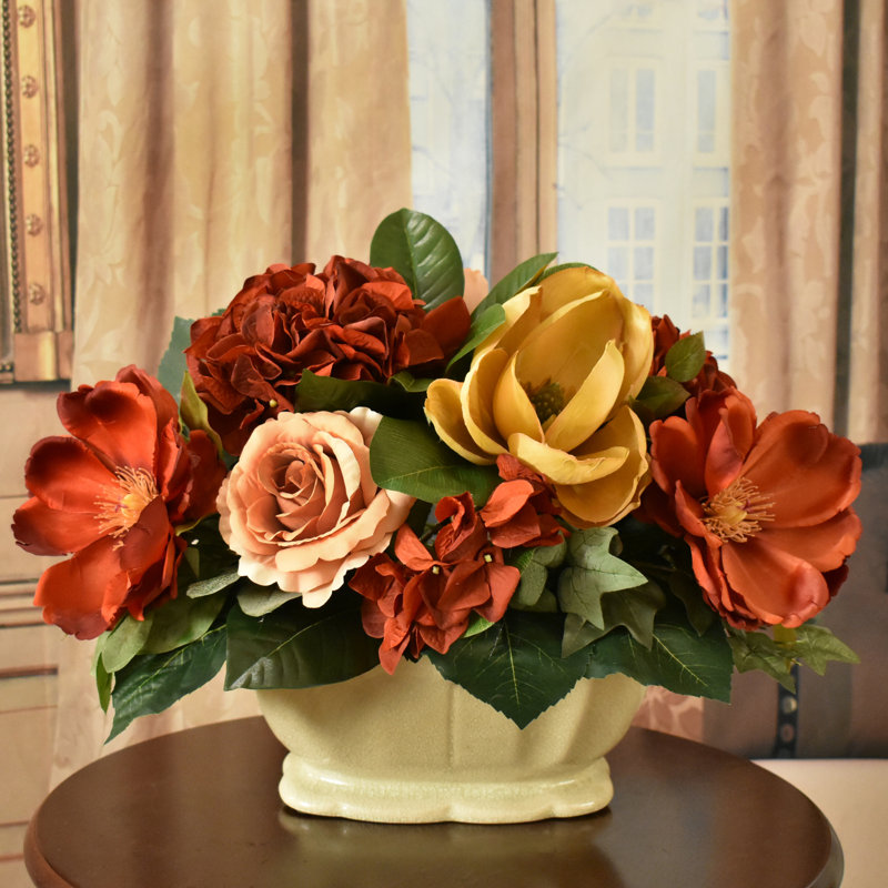 13 " Faux Mixed Assortment in Vase