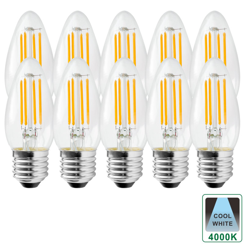 5W E27 Dimmable LED Vintage Edison Candle Light Bulb
