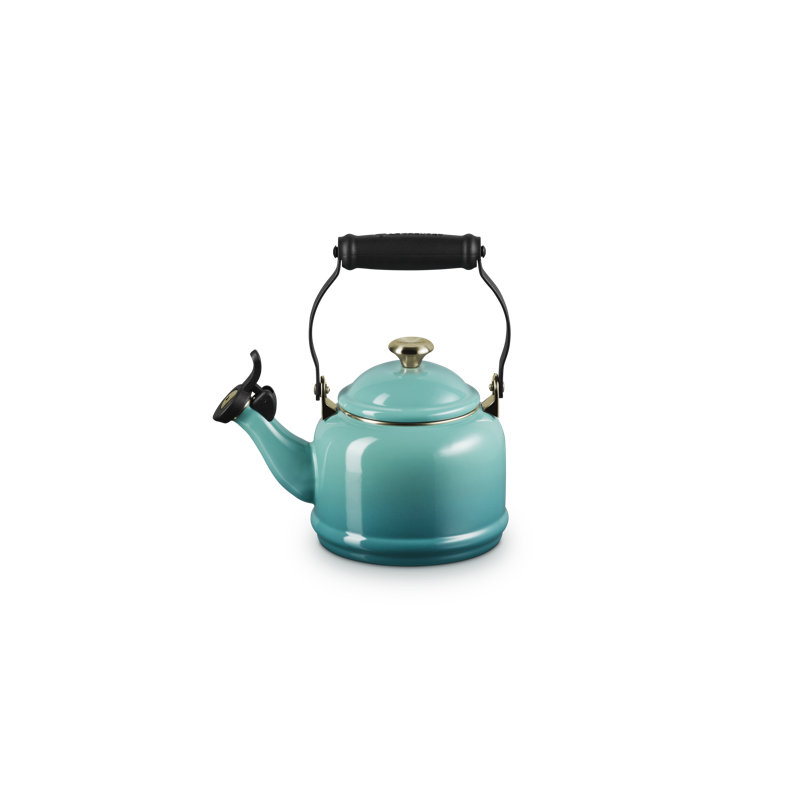 Le Creuset Enamel-On-Steel Demi Kettle, 1.25 Qt.- Bleu Riviera