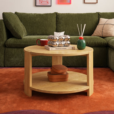 Logan Round Coffee Table by Ebern Designs
