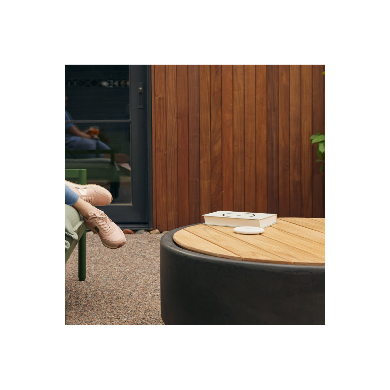 Rook Round Fire Pit Table, Natural gas, Charcoal