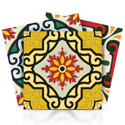 Carreau de mosaïque en vinyle auto-adhésif l 12 po x L 12 po