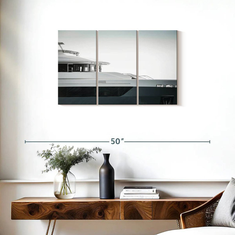 Mehar Superyacht, 20" H x 33" W
