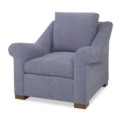 Canyon Sunbrella® and Boucle Armchair
