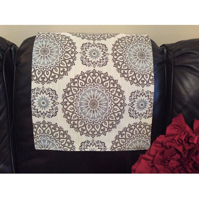 Headrest Cover With Medallion Design